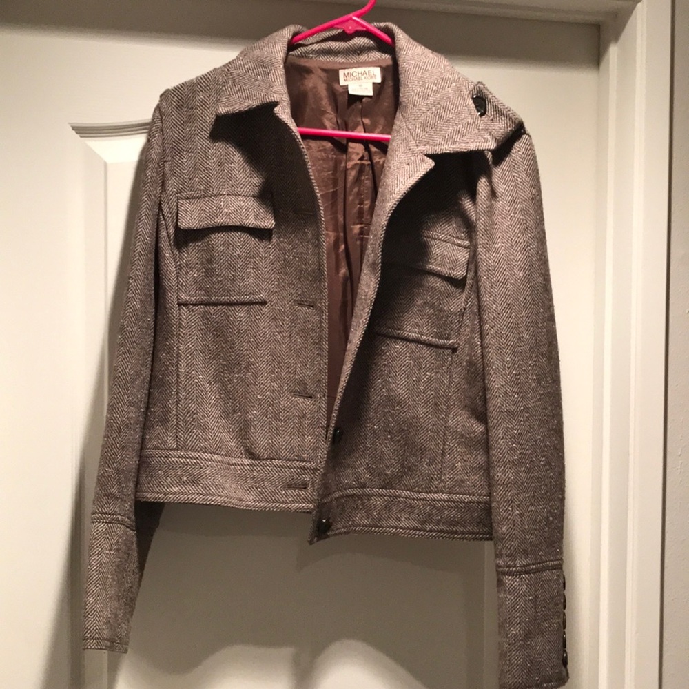Michael Kora - Brown Tweed Jacket
